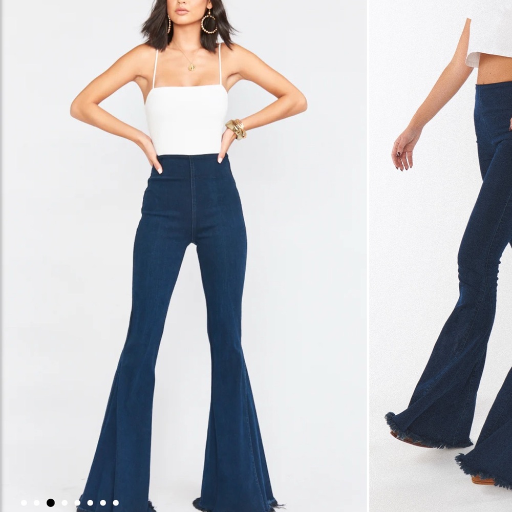 Show Me Your Mumu Berkeley Bell Flare Jeans